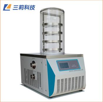 LGJ-10普通鐘罩型真空冷凍干燥機(jī) -65℃可選-80℃凍干機(jī)